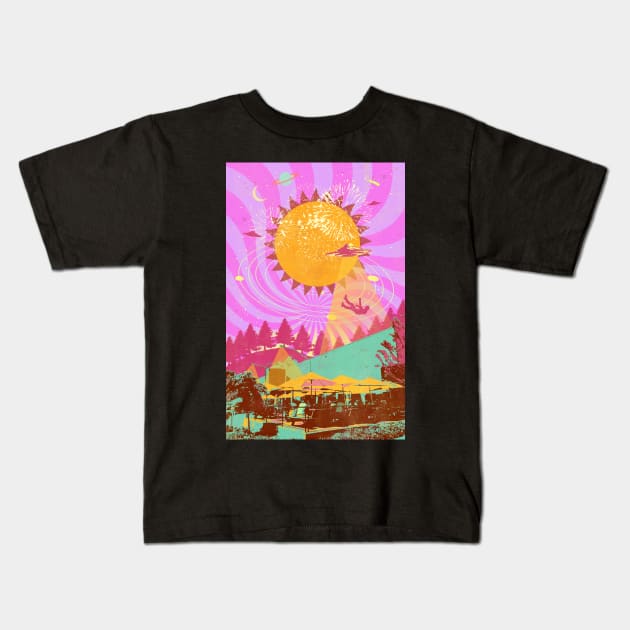 ABDUCTION II Kids T-Shirt by Showdeer